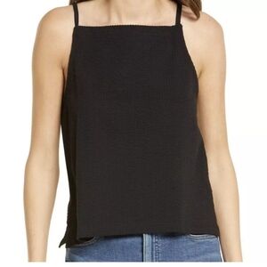 MADEWELL Seersucker Apron Tank - size XL